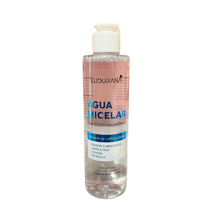 Água Micelar Ácido Hialurônico Ludurana 200ml - B00271