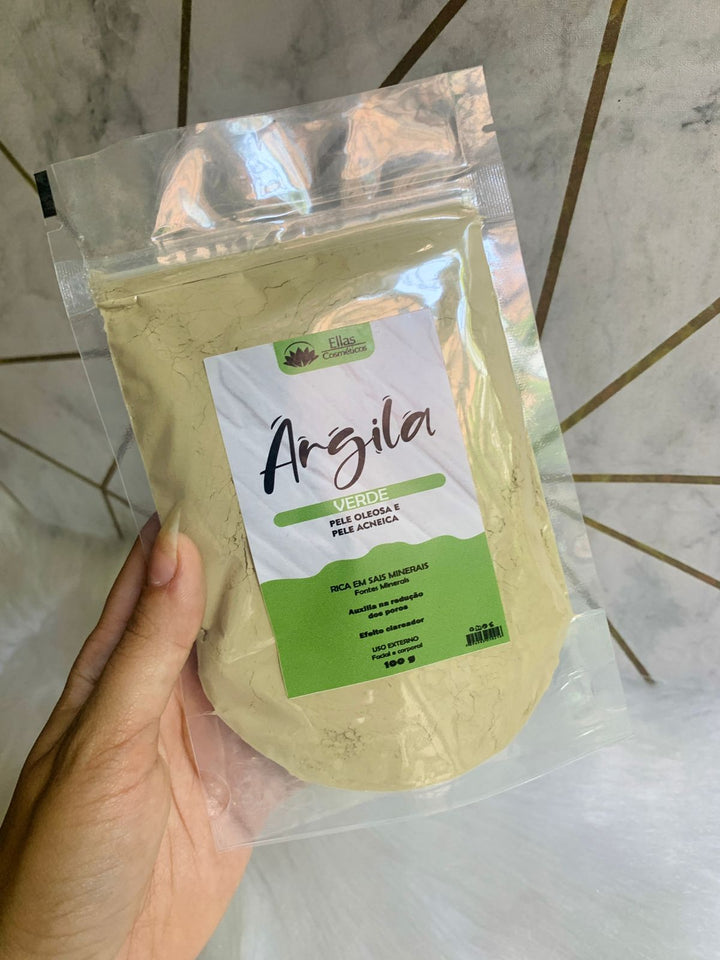 Argila Verde 100g Ellas Cosméticos