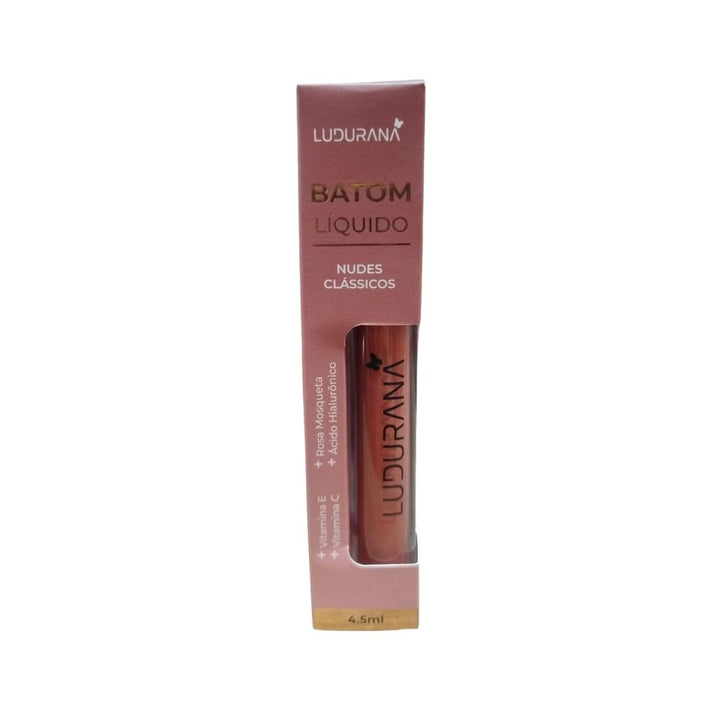 Batom Líquido Nudes Clássicos Terracota Ludurana - B00332