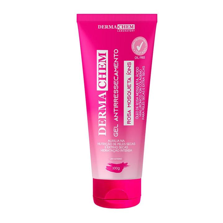 Gel Antirressecamento Rosa Mosqueta íons - Dermachem